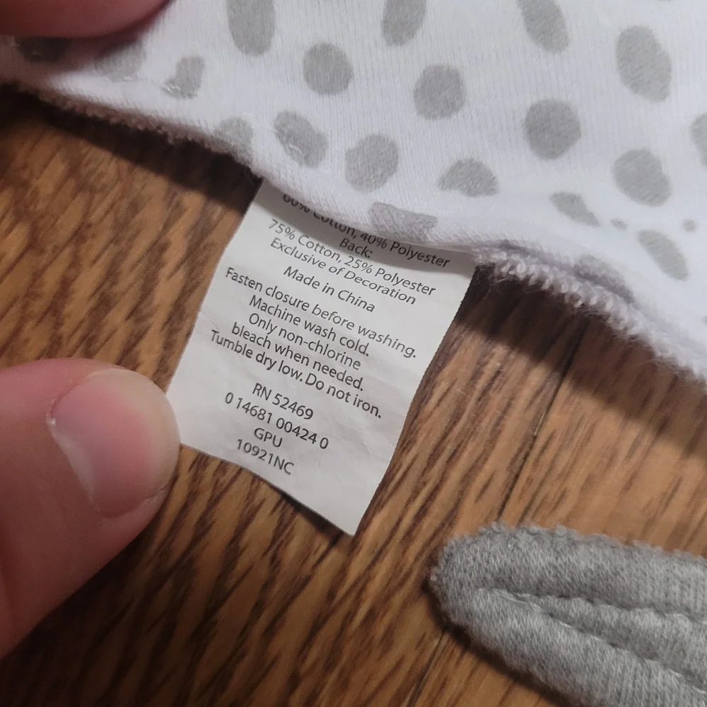 Set Of 4 Bandana Bibs Infant Gray Blue Animals Sloth